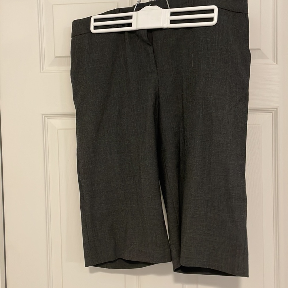 Dark gray dress shorts